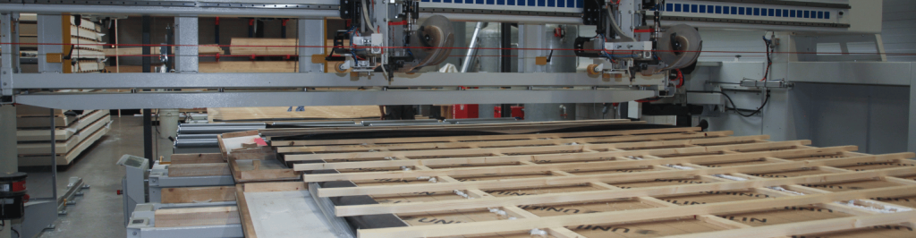 Nieuwe prefab-productiehal van Weijerseikhout